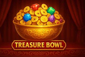 Tesouro dourado e dragão no slot Treasure Bowl